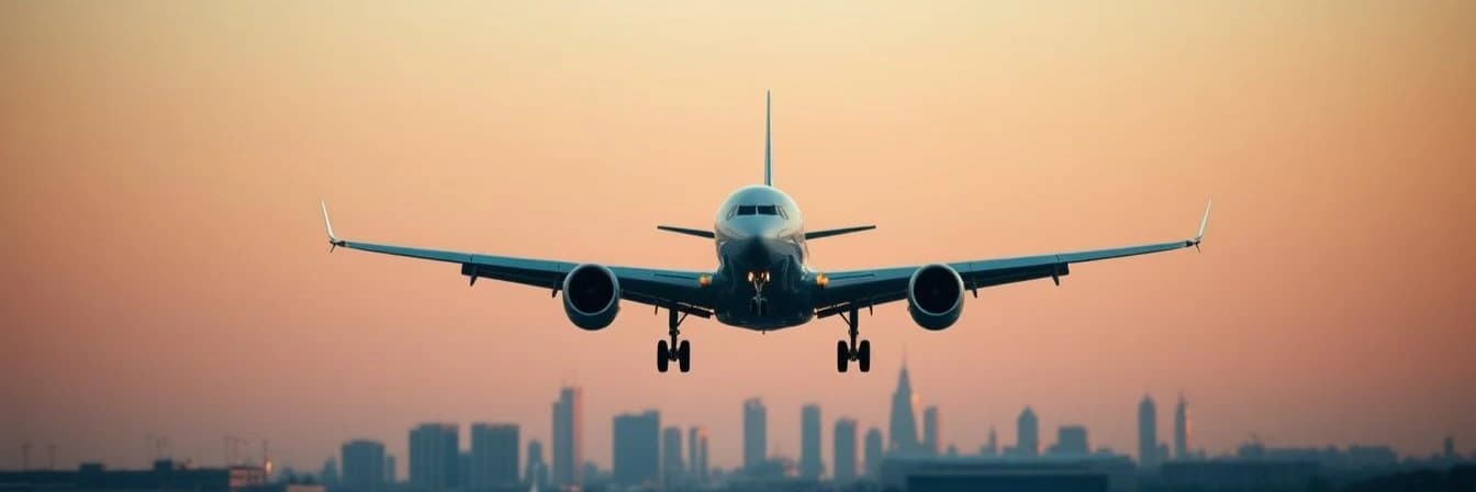Aircraft parked on the ramp at London City Airport