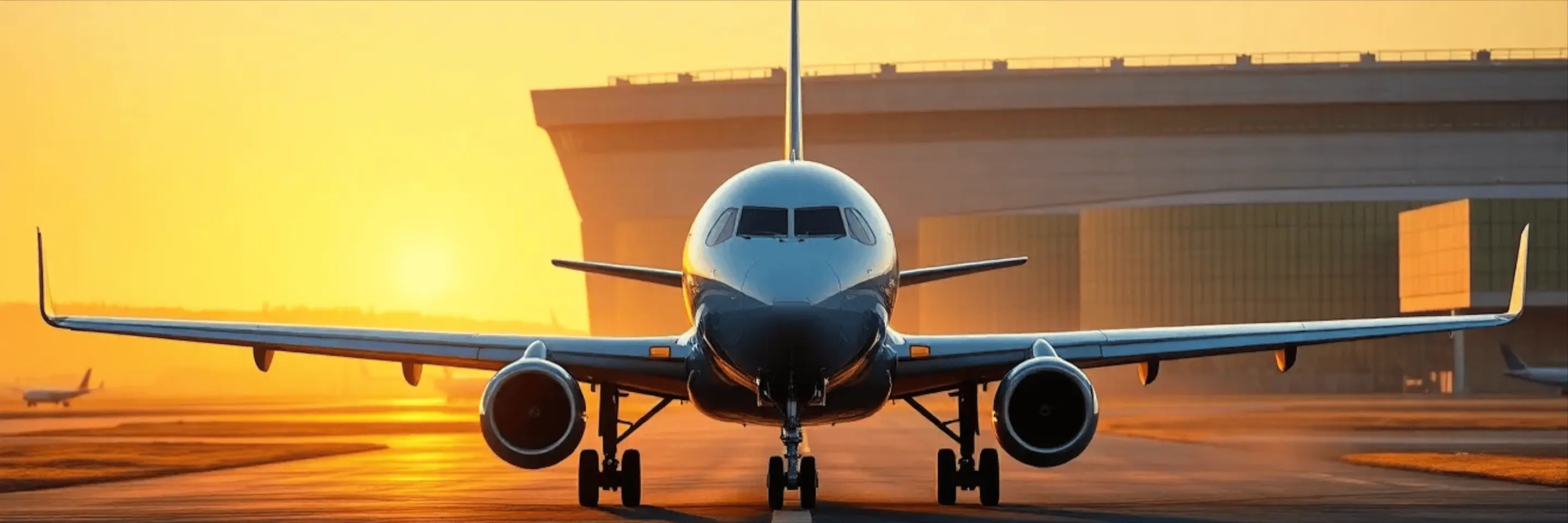 Aircraft parked on the ramp at stansted Airport