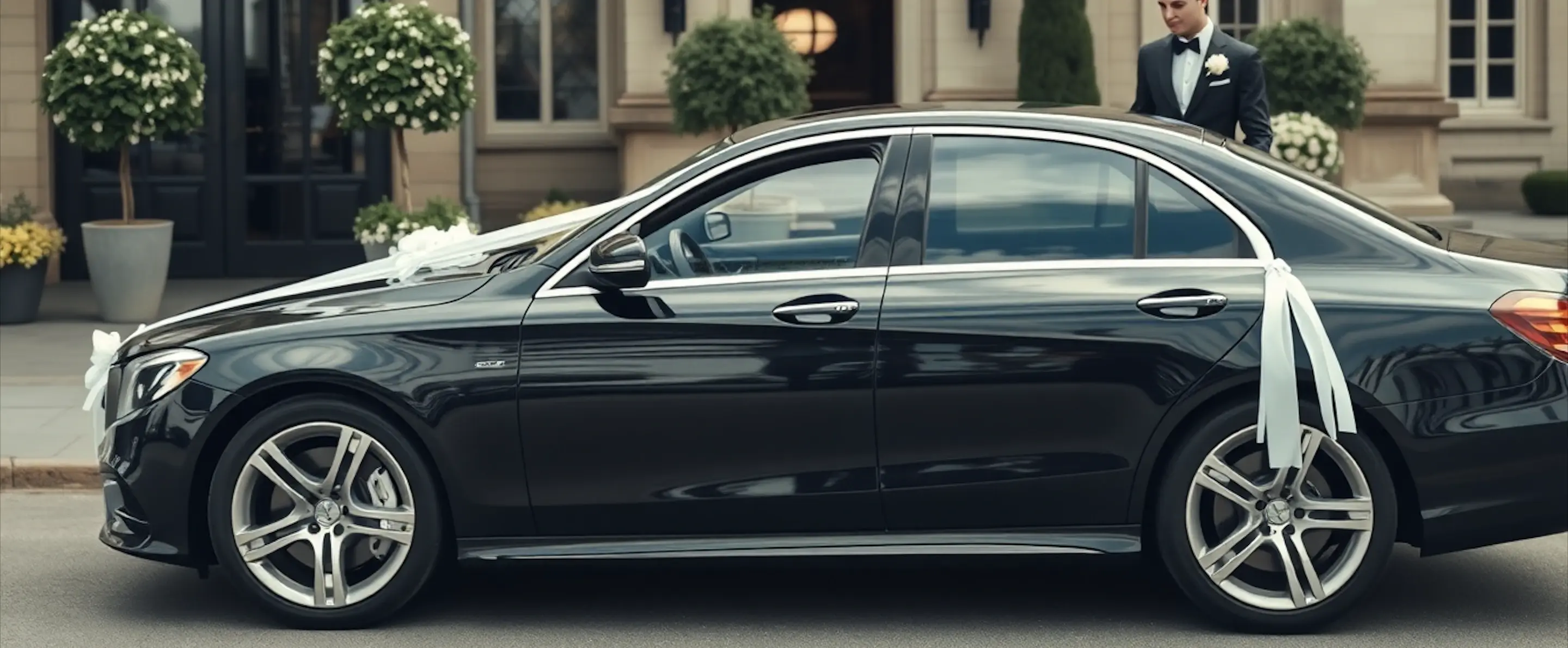 Rideexec Chauffeur driving through the streets of London