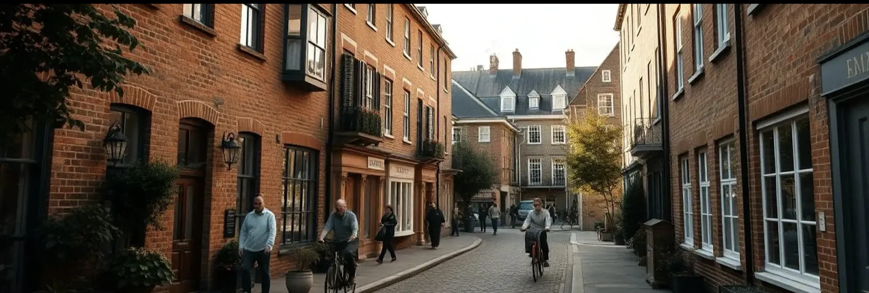 Rideexec Chauffeur driving through the streets of London